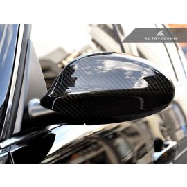 AutoTecknic Dry Carbon Fiber Mirror Covers - BMW E90/ E91 (06-08 Pre-Facelift) 3 Series Sedan/ Wagon buy in USA