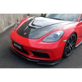 Armaspeed Front Carbon Spoiler for Porsche Boxster / Cayman 718 2.0 / 2.5l (1CCPS21F07-A-GLOSS) buy in USA