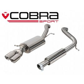 Cobra Sport Cat Back Exhaust for Audi A1 1.4 TFSi 150PS Resonated (AU88) buy in USA