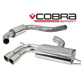 Cobra Sport Cat Back Exhaust for Audi A3 (8P) 2.0 TFSi Resonated (AU14) buy in USA