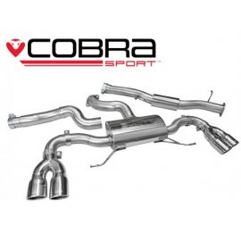 Cobra Sport Cat Back Exhaust for Audi S1 Resonated (AU63) buy in USA