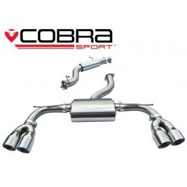 Cobra Sport Cat Back Exhaust for Audi S3 (8V) Saloon Resonated (AU67) buy in USA