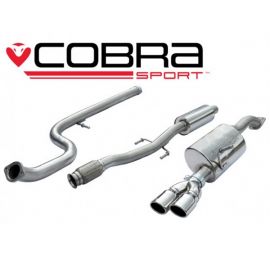 Cobra Sport Cat Back Exhaust for Citroen DS3 1.6 THP 155 Resonated (CT16) buy in USA