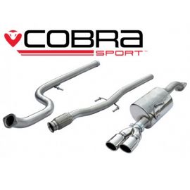 Cobra Sport Cat Back Exhaust for Citroen DS3 1.6 THP 155 Non Resonated (CT15) buy in USA