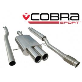 Cobra Sport Cat Back Exhaust for Mini Cooper S R56/R57 2006-2013 Resonated (MN15) buy in USA