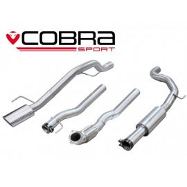 Cobra Sport Cat Back Exhaust for Opel Corsa E 1.0T 2015+ VENOM Range (VZ28) buy in USA