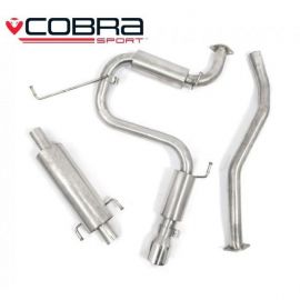 Cobra Sport Cat Back Exhaust for Toyota Celica 1.8 VVTi 190PS (99-06) (TY03TP17) buy in USA