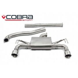 Cobra Sport Cat-Back Exhaust for Mitsubishi EVO 10 (X) Non Resonated (MT32) buy in USA