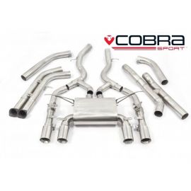 Cobra Sport Primary Cat Back Exhaust (Valved) for BMW M4 (F82) 2014+ (BM104) buy in USA