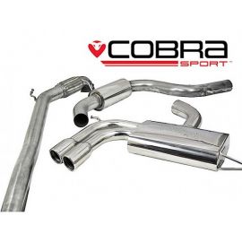 Cobra Sport Turbo Back Exhaust for Audi A3 (8P) 2.0 TFSi Decat Resonated (AU15C) buy in USA