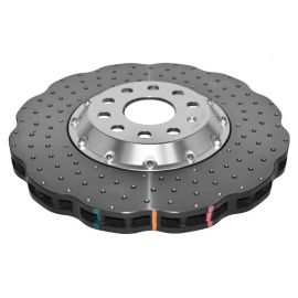 DBA Brake Disc Set Series 5000 2-piece Slotted/Drilled 345x30mm for Audi, Seat, Skoda, VW (DBA52808WSLVXD) buy in USA