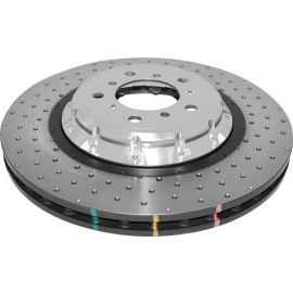 DBA Brake Disc Set Series 5000 Drilled 2-piece 360x30mm for BMW M3 E90/E92/E93 (DBA52280SLVXD) buy in USA