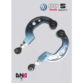 DNA Racing rear upper adjustable camber suspension arms kit for A1 (03-12)/2.0 S1 TFSi/2.0TFSi QUATTRO/A3 (12 -)/A3 (12-)/TT (06-15)/TT (14-)/Vw: Beetle (11-)/Golf VI-VI (03-13)/Golf VII (13-)/Scirocco III/Seat: Leon 2/Leon 3 ( PC1186) buy in USA