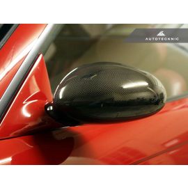 AutoTecknic Replacement Carbon Fiber Mirror Covers - BMW E46 M3 buy in USA