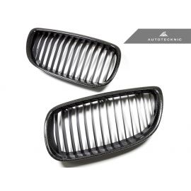 AutoTecknic Replacement Carbon Front Grilles - E92/ E93 3-Series (Including E9X M3) buy in USA