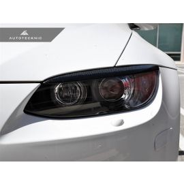 AutoTecknic Carbon Fiber Headlight Covers - E92/ E93 M3 & 3-Series Coupe/ Convertible Pre-LCI buy in USA