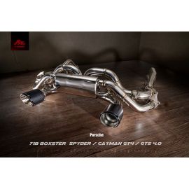 FI Exhaust Valvetronic Muffler for Porsche Cayman 718 4.0l GT4 / Boxster Spyder 718 4.0l (PH-718GT4F-CBV) buy in USA