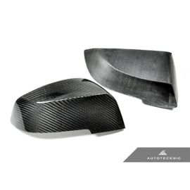 AutoTecknic Dry Carbon Fiber Mirror Covers - BMW F10 5 Series LCI | F13 6 Series LCI | F01 7 Series LCI buy in USA