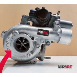 MuchBoost 1KD-FTV D4D Hybrid Turbo Upgrade Toyota HI-LUX 3.0 D4D 171HP 2005, Landcruiser 3.0 D4D 171HP 2005, HiAce 3.0 D4D 171HP 2005-2019 D4D 3.0L 1KD-FTV (T158) buy in USA