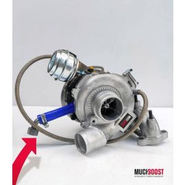 MuchBoost VAG 1.9TDI GTB2056VK Big Turbo Hybrid Turbo Upgrade vacuum converted with a welded 1.9/2.0 TDI Manifold (T017) buy in USA