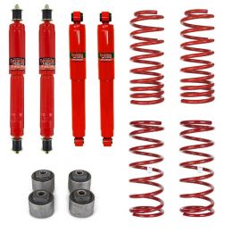 Pedders 2 Inch Suspension Lift Kit. With Foam Cell Shocks for Nissan Patrol 1988-97 GQ & GQII (Y60) 3 Door Wagon (803074) buy in USA