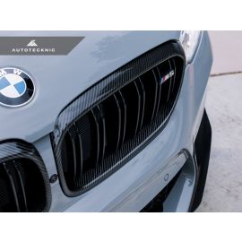 AutoTecknic Replacement Carbon Fiber Front Grilles Surrounds - F90 M5 buy in USA