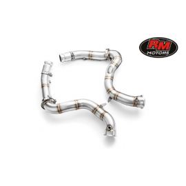 RM Motors Catless Downpipe for Mercedes W205 C63 AMG 4.0i V8 Bi-Turbo 2015+ (812101) buy in USA