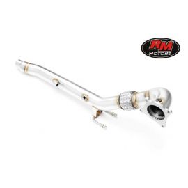 RM Motors Downpipe for Seat Leon MK2 / Seat Altea / Seat Toledo MK3 / Audi A3 8P / Skoda Octavia MK2 / Skoda Superb MK2 1.8+2.0 TSi FWD (213118) buy in USA