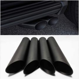 Mercedes Benz G-Class W463 G63 G55 G500 G Wagon Brabus Style Stainless Steel Black Matte Exhaust Pipes Tips buy in USA