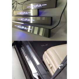 Acura Entrance mouldings LED Illuminated Door Sills Interior Trims buy in USA