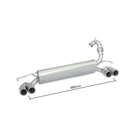 Ragazzon Rear Silencer for Smart Fortwo 453 1.0 (52kW) 2014&gt,&gt, (58.0720.25) buy in USA