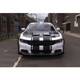 Full Carbon Body Kit Dodge Charger RT 2018+ Front Bumper Lip Spoiler Side Skirts Rear Spoiler Hood Scoop Cover Fender Flares buy in USA