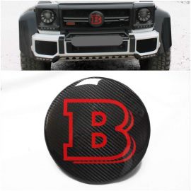 Mercedes W463 G500 G55 G63 G65 G Class Wagon Front Grille Carbon Badge Brabus Style buy in USA