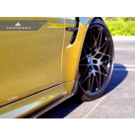 AutoTecknic Carbon Fiber Front Splash Guards - F80 M3 | F82/ F83 M4 buy in USA