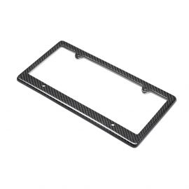 CARBON FIBER LICENSE PLATE FRAME - 4-Hole buy in USA