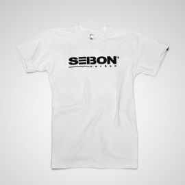 SEIBON CARBON BIG NAME T-SHIRT - White buy in USA