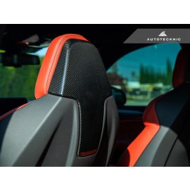 AutoTecknic Dry Carbon Seat Back Cover - F97 X3M | F98 X4M buy in USA