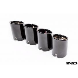 BMW M Performance Slant Cut Black Chrome Exhaust Tip Set - F87 M2 buy in USA