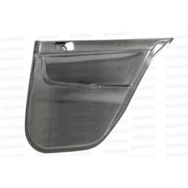 CARBON FIBRE REAR DOOR PANELS FOR 2008-2013 MITSUBISHI LANCER EVO X buy in USA