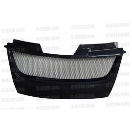 TD-style carbon fiber front grille for 2006-2009 Volkswagen Golf GTI (Emblem Shaved) buy in USA