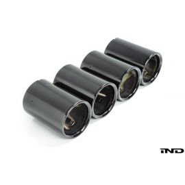 BMW M Performance Black Chrome Straight Cut Exhaust Tip Set - F87 M2 buy in USA