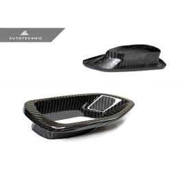 AutoTecknic Dry Carbon Grille Snorkel Set - Dodge Charger SRT Scat Pack 2015-2021 buy in USA