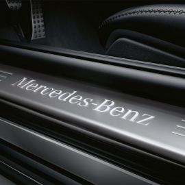 Mercedes-Benz beleuchtete Einstiegsleisten, 2er Set inkl. Kit zur Nachrüstung auf die Wechselcovertechnologie buy in USA