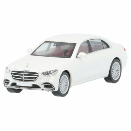 Mercedes-Benz Kollektion S-Klasse Limousine Langversion AMG Line V223 Modellauto, designo diamantweiß bright, 1:87 buy in USA