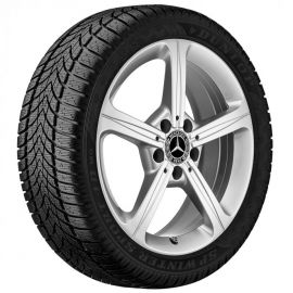 Mercedes-Benz Michelin Winter 5-Doppelspeichen-Radsatz, 17 Zoll, vanadiumsilber, H247, X247 buy in USA