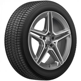 Mercedes-AMG Bridgestone Winter Komnplettradsatz, 19 Zoll, tantalgrau, H247/X247, GEBRAUCHT buy in USA