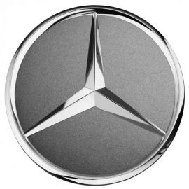 Mercedes-Benz Radnabenabdeckung, Stern erhaben tremolit-metallic, 1 Stück buy in USA