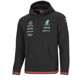 Mercedes-Benz Motorsport Kollektion Kapuzensweatshirt Kinder schwarz Gr. 92 - 164 buy in USA