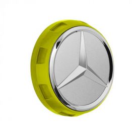 Mercedes-AMG Radnabenabdeckung signalgelb, 1 Stück buy in USA