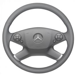 Mercedes-Benz Lederlenkrad mit ALDW, grau, E-Klasse (S212/W212) buy in USA